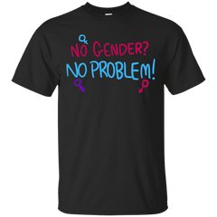 LGBT - No Gender No Problem gender T Shirt & Hoodie