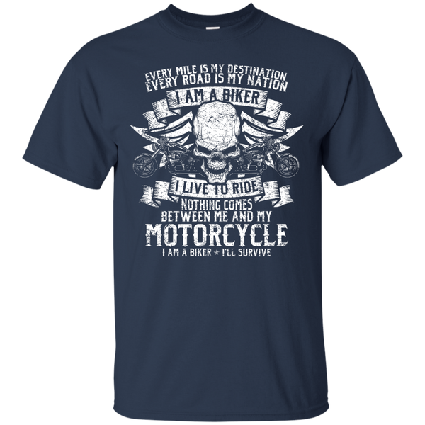 BIKER - I Am A Biker T Shirt & Hoodie