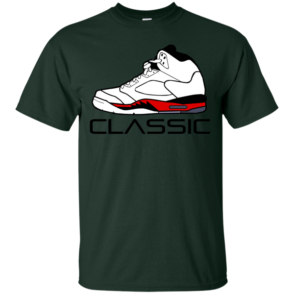 AIR JORDAN - Classic J5  Fire Red T Shirt & Hoodie