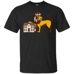 ANGRY LION PAW ON HOUSE ISOLATED RETRO - Angry Lion Paw on House Isolated Retro T Shirt & Hoodie