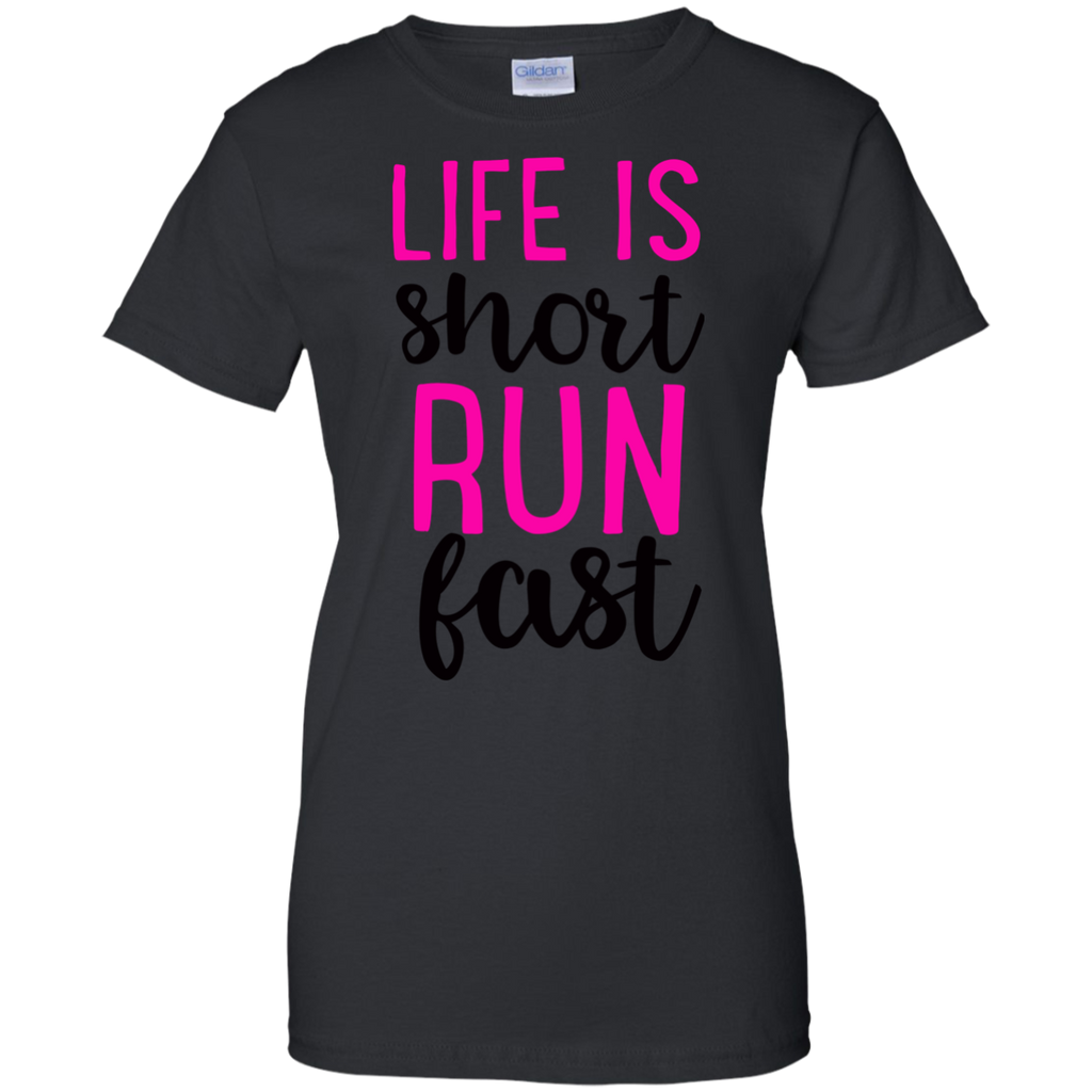 Life's short run fast shop