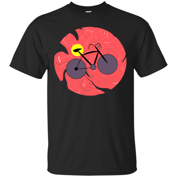 Biker - BIKE ON ABSTRACT BACKGROUND T Shirt & Hoodie