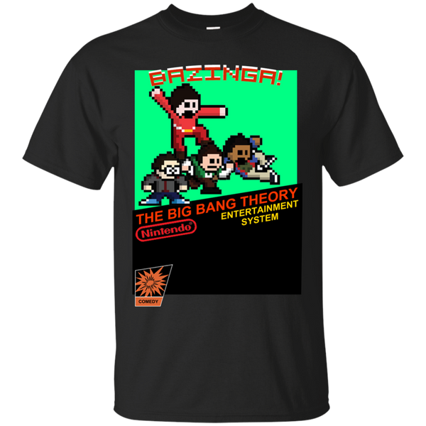 BAZINGA - Retro Theory T Shirt & Hoodie