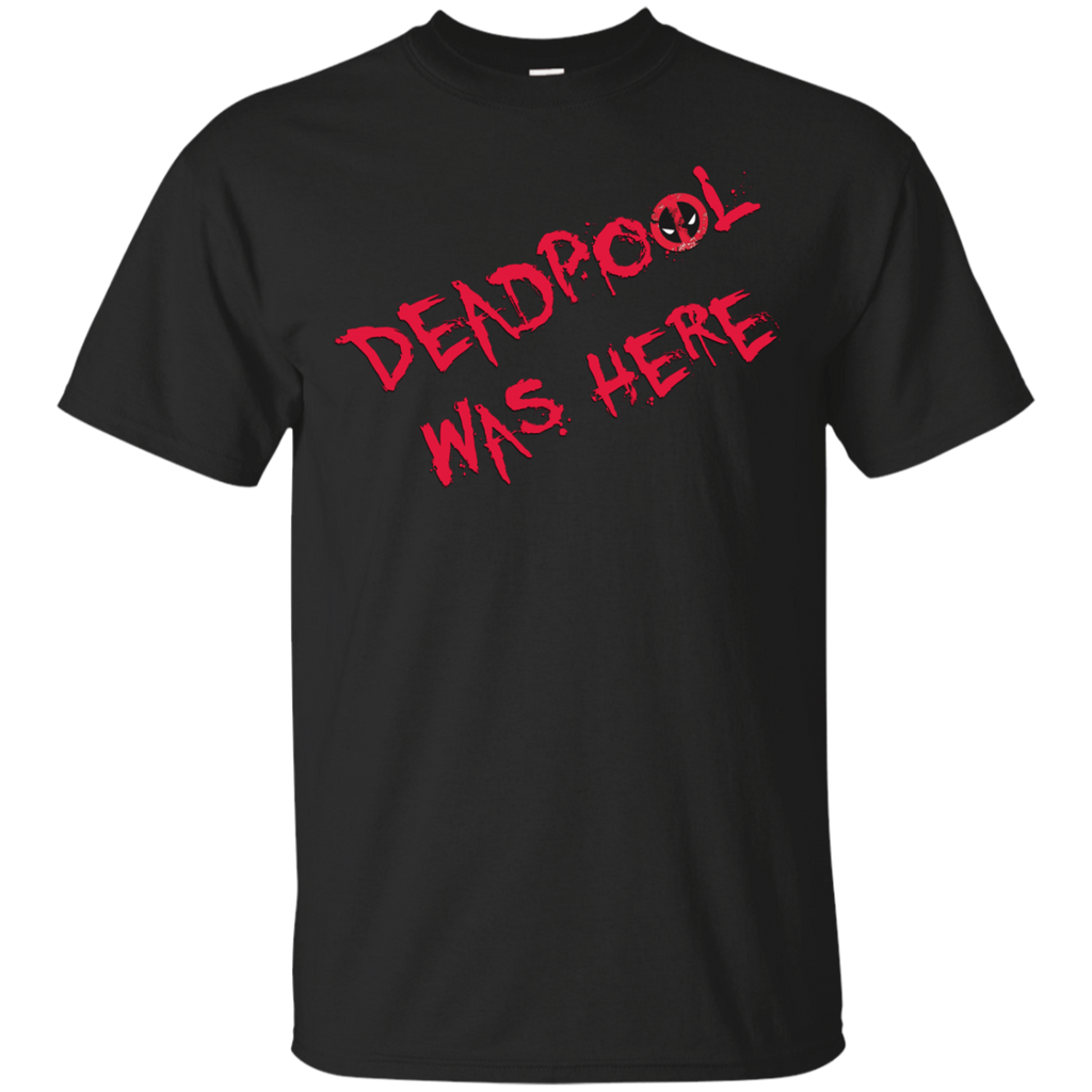 Marvel - Deadpool was here marvel comics T Shirt & Hoodie