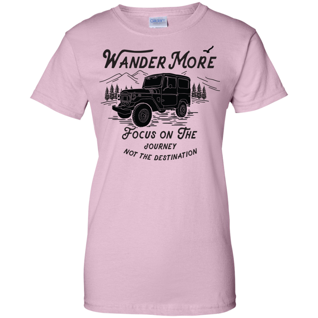 Hiking - Wander More wanderlust T Shirt & Hoodie