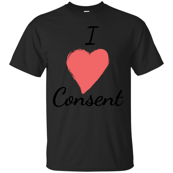LGBT - I Love Consent ProFeminist Sexual Consent Shirt pro consent T Shirt & Hoodie