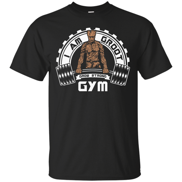 Marvel - I Am Groot Guardians Galaxy Gym Mashup Parody gym T Shirt & Hoodie