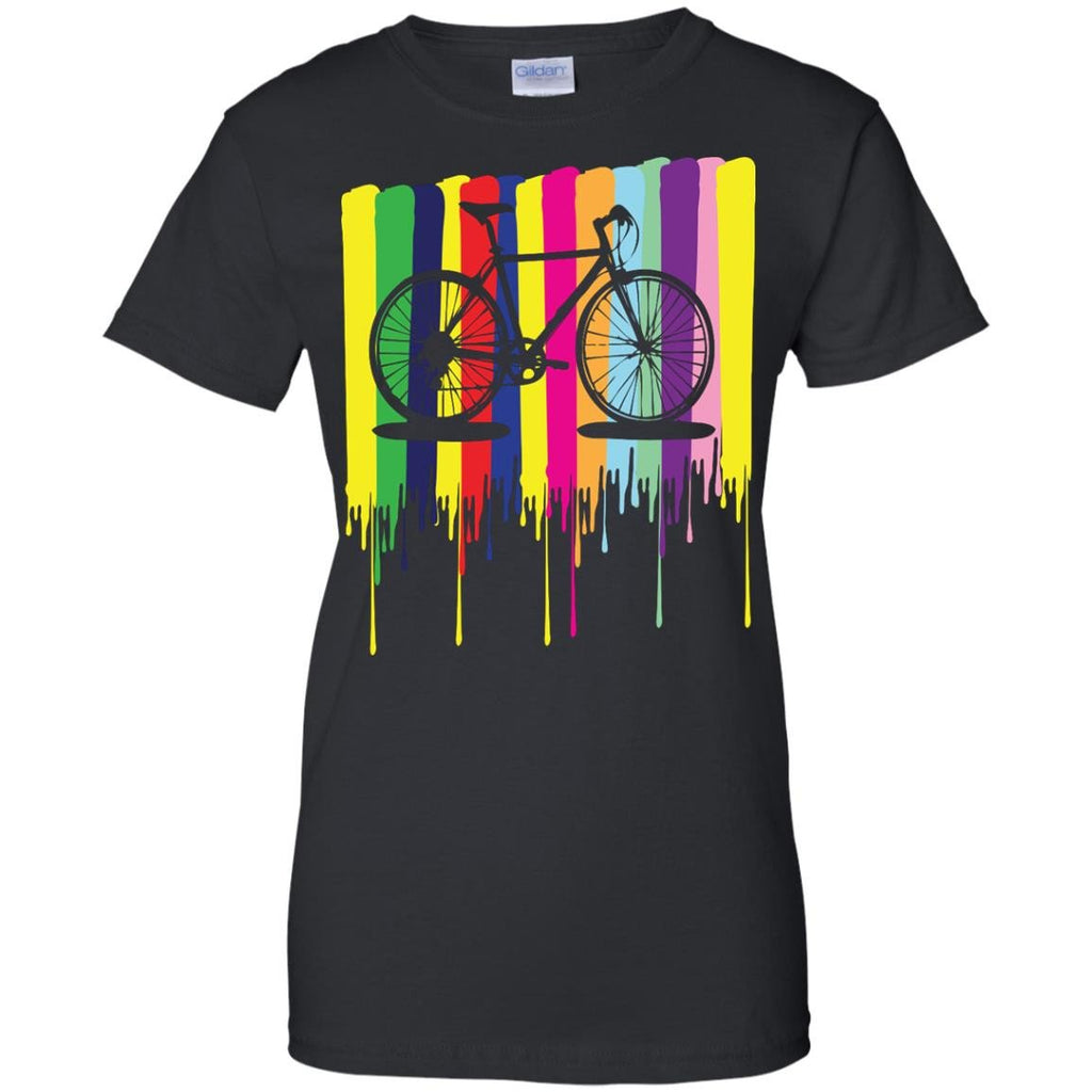COOL - rainbow bicycle T Shirt & Hoodie