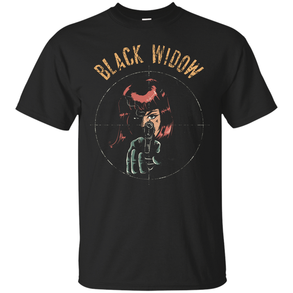 Marvel - Whos the Target black widow T Shirt & Hoodie
