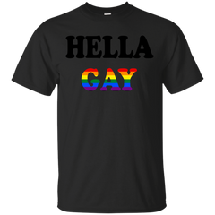 LGBT - Hella Gay gay T Shirt & Hoodie