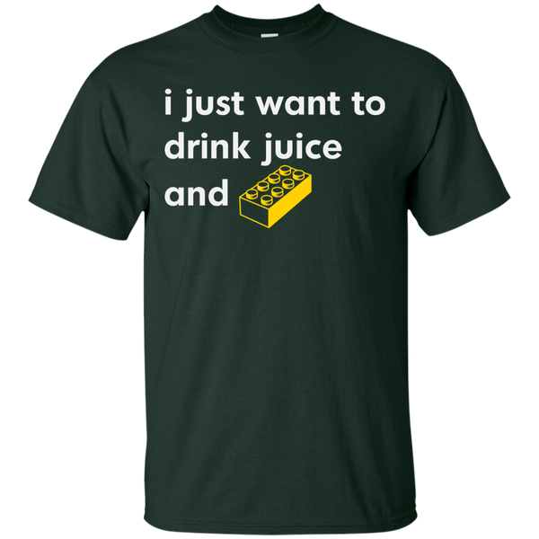 Lego - I JUST WANT TO DRINK JUICE AND BRICK T Shirt & Hoodie
