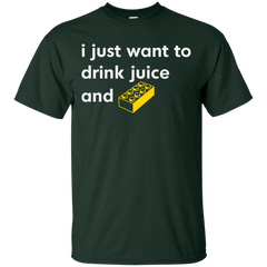 Lego - I JUST WANT TO DRINK JUICE AND BRICK T Shirt & Hoodie