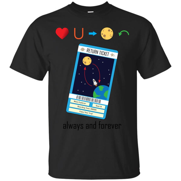 LOVE - Love you to the Moon and back T Shirt & Hoodie