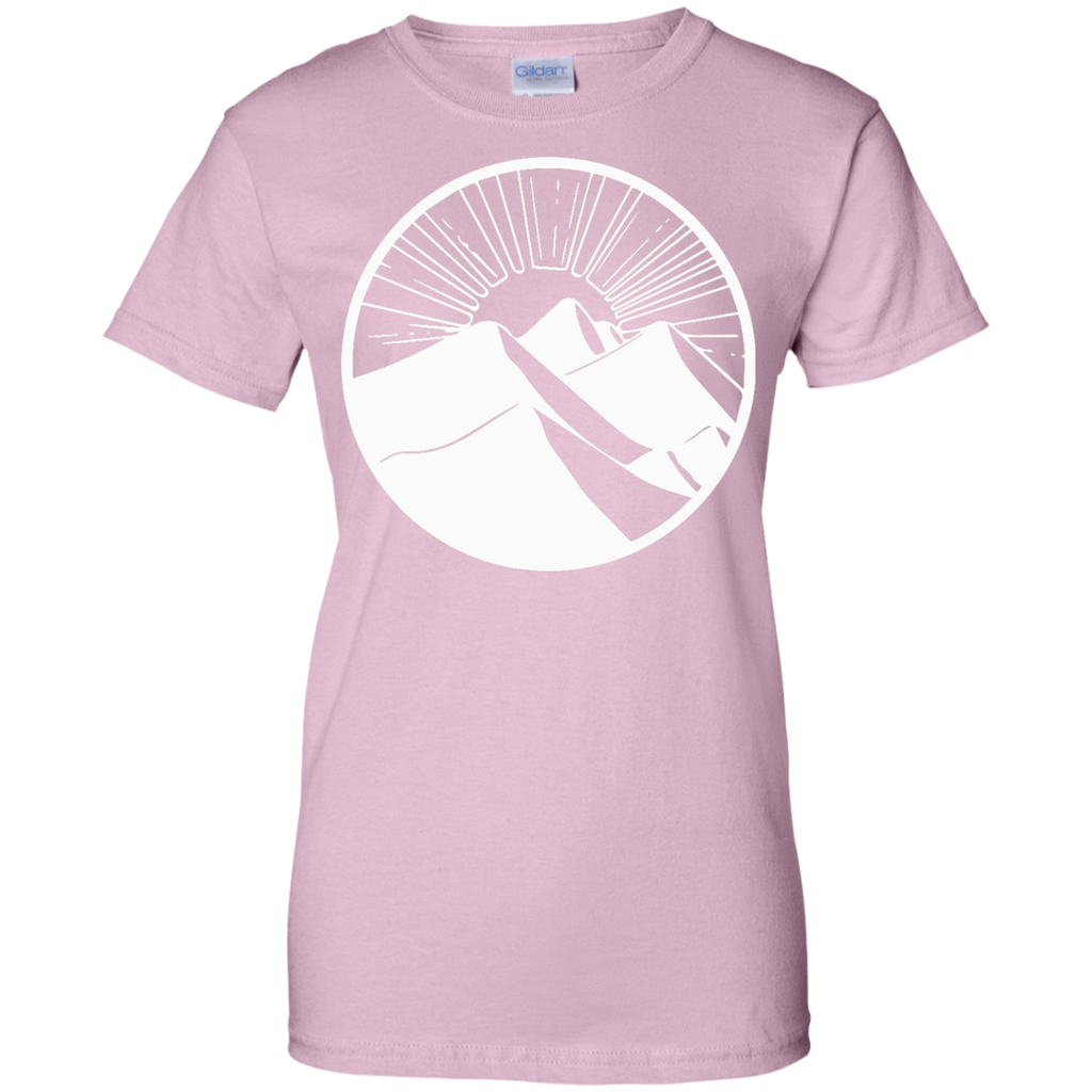 Hiking - Rising Sun mountains T Shirt & Hoodie
