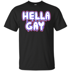 LGBT - Hella Gay_01 lgbt T Shirt & Hoodie