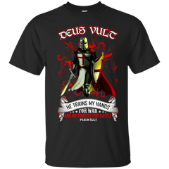Electrician - DEUS VULT HE TRAINS MY HANDS FOR WAR T Shirt & Hoodie