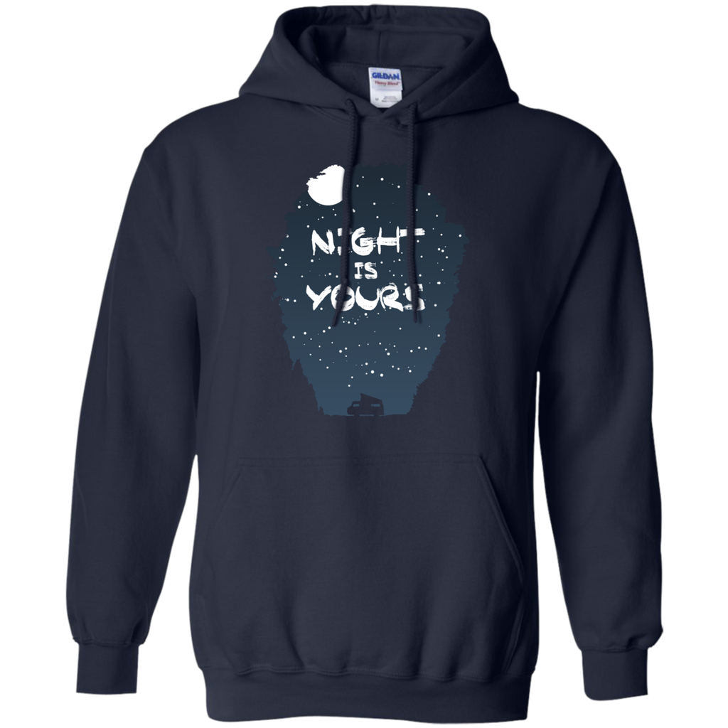 Camping - Night Is Yours camper T Shirt & Hoodie