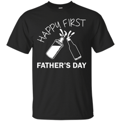 Father - Happy first Fathers day  T Shirt & Hoodie