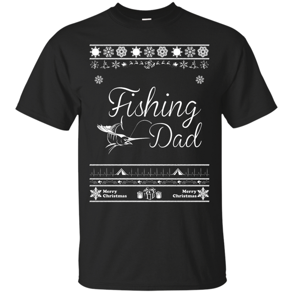 Fishing - Merry Christmas Fishing Dad fishing dad T Shirt & Hoodie