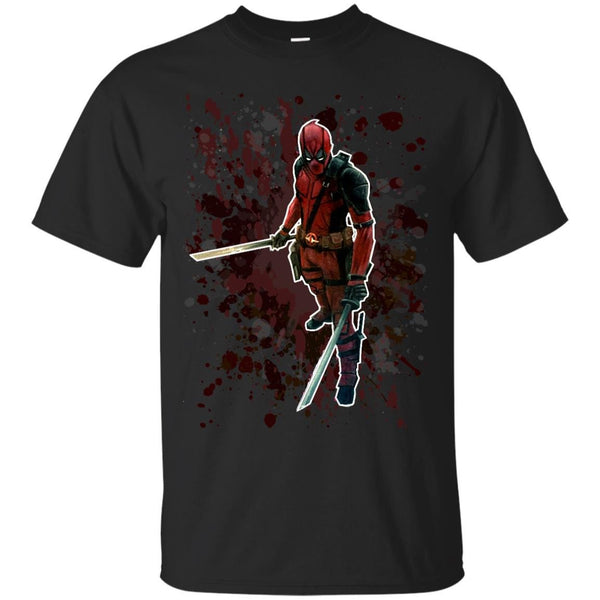 DEADPOOL - Deadpool Splatter T Shirt & Hoodie