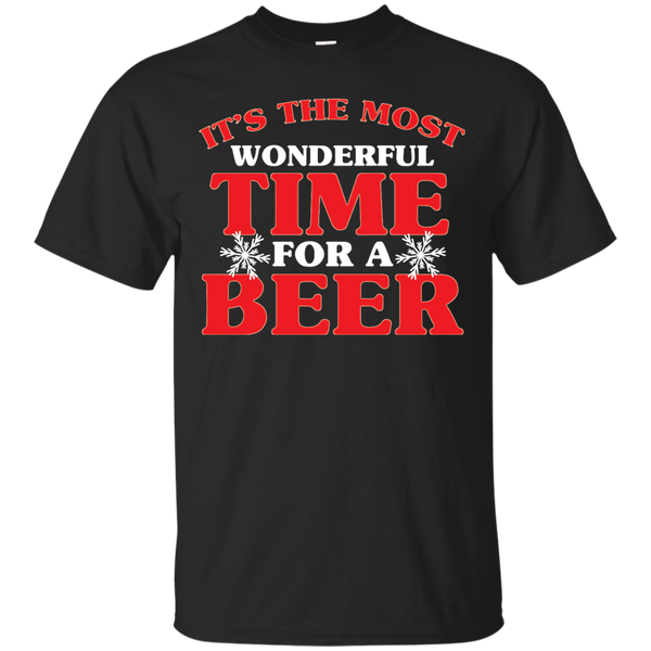 Father - Its the Most Wonderful Time For A Beer christmas T Shirt & Hoodie