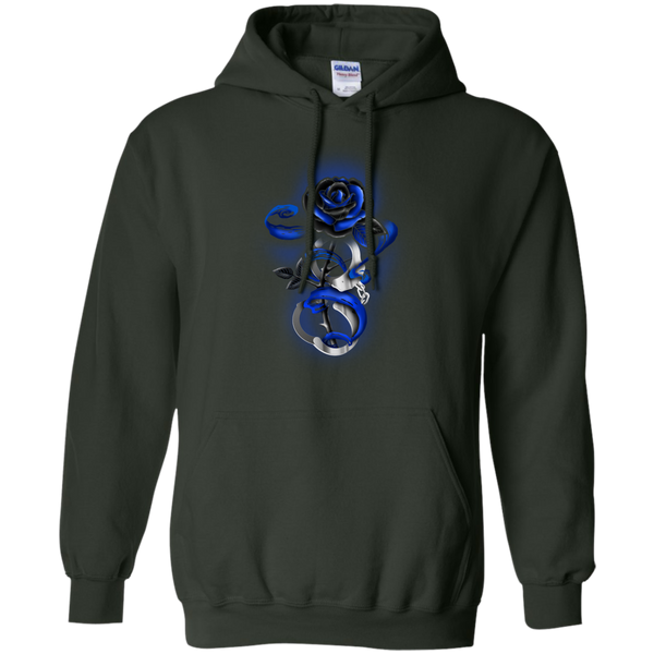 Mechanic - ROSE TATTOO POLICE THIN BLUE LINE T Shirt & Hoodie