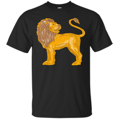 ANGRY LION BIG CAT ROARING DRAWING - Angry Lion Big Cat Roaring Drawing T Shirt & Hoodie