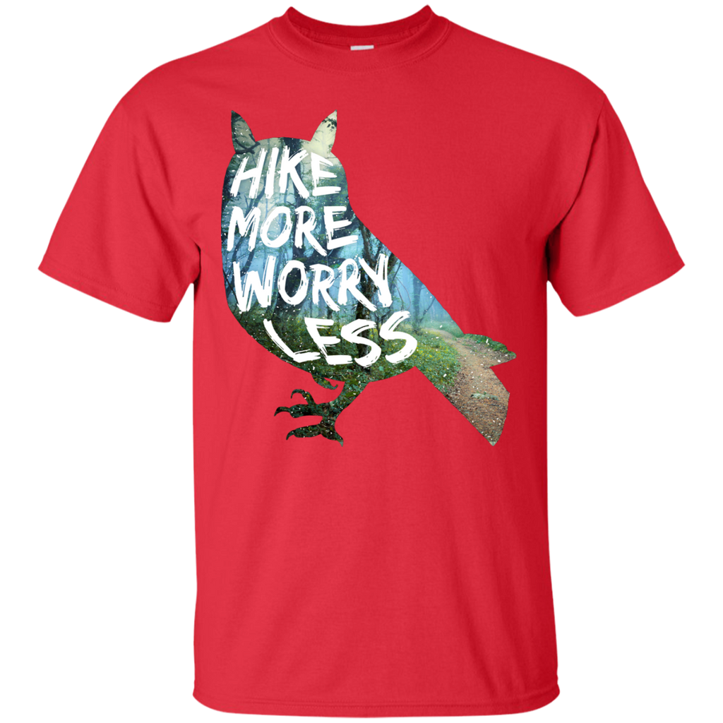 Hiking - Hike More Worry Less owl hike T Shirt & Hoodie