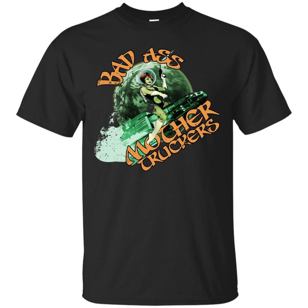 DISTRESSED - Bad Ass Mother Truckers Star Citizen TShirt T Shirt & Hoodie