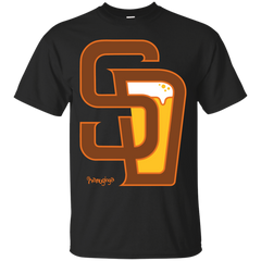 BEER - SD Retro Baseball  Beer T Shirt & Hoodie