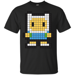 ADVENTURE TIME - 8Bit Fin T Shirt & Hoodie