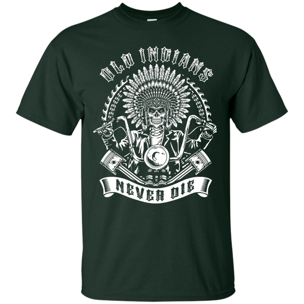 Yoga - OLD INDIANS NEVER DIE FOR BIKER T shirt & Hoodie
