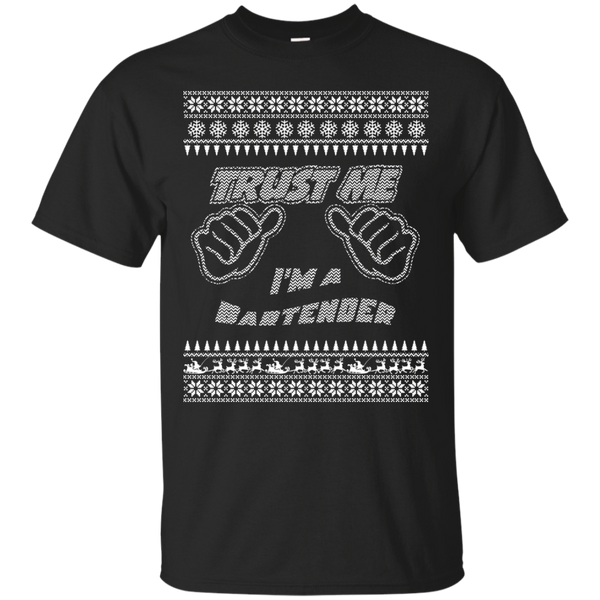 BARTENDER - Trust Me Im A Bartender  Merry Christmas T Shirt & Hoodie
