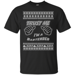 BARTENDER - Trust Me Im A Bartender  Merry Christmas T Shirt & Hoodie