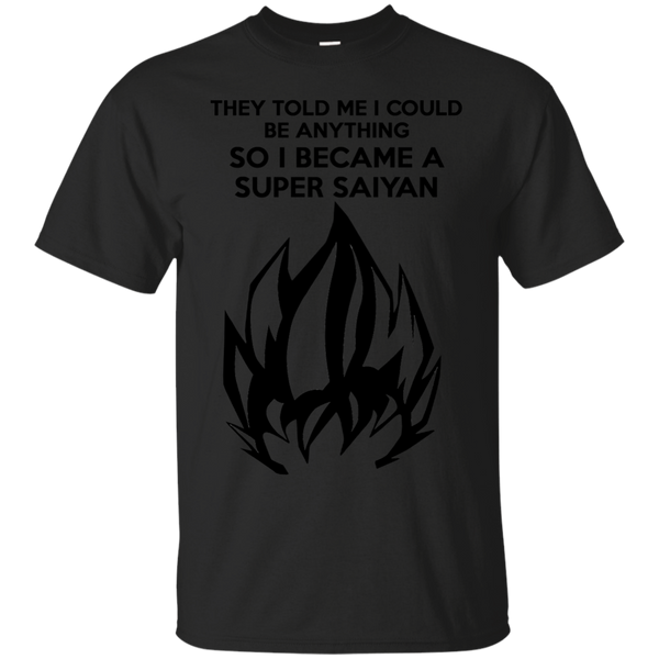 Dragon Ball - I Became a Super Saiyan Black hair version dragonball z T Shirt & Hoodie