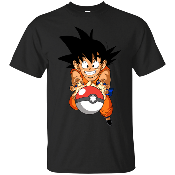 Dragon Ball - Goku Holding a Pokeball dragon ball T Shirt & Hoodie
