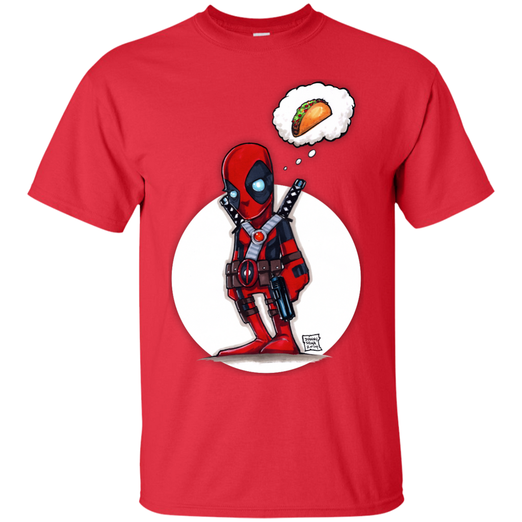 Marvel - Deadpool has Tacos on the brain geeky tees T Shirt & Hoodie