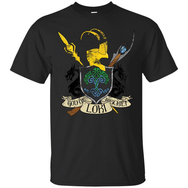LOKI - Crest of Mischief T Shirt & Hoodie