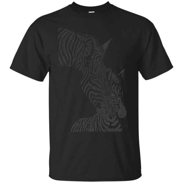 Mom - A Mothers Love zebra T Shirt & Hoodie