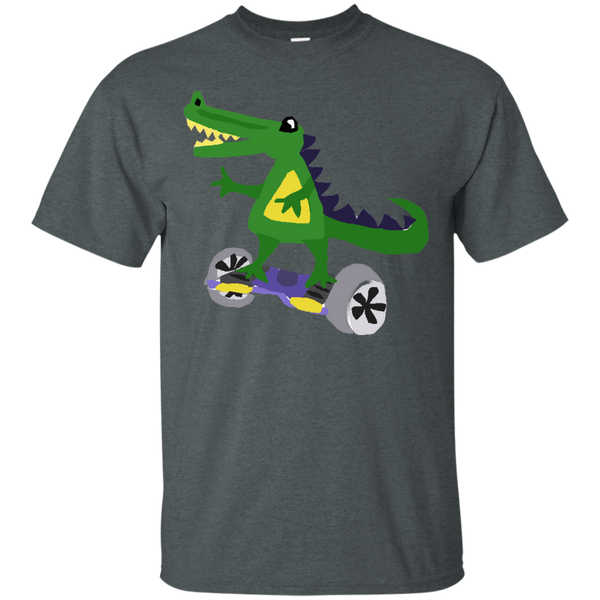 ALLIGATOR - Funny Cute Alligator on Hoverboard T Shirt & Hoodie