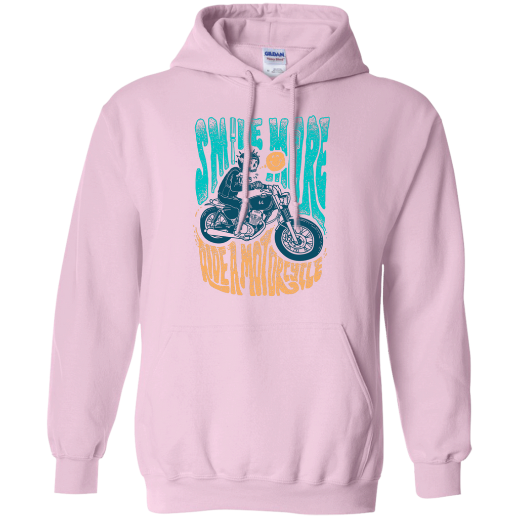 Biker - SMILE MORE RIDE A MOTORCYCLE T Shirt & Hoodie