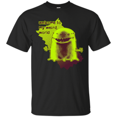 ALIEN CARTOON - welcome to my weird world funny alien cartoon T Shirt & Hoodie