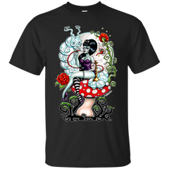 ALICE IN WONDERLAND - Alice in Zombieland Schmokin Caterpillar T Shirt & Hoodie