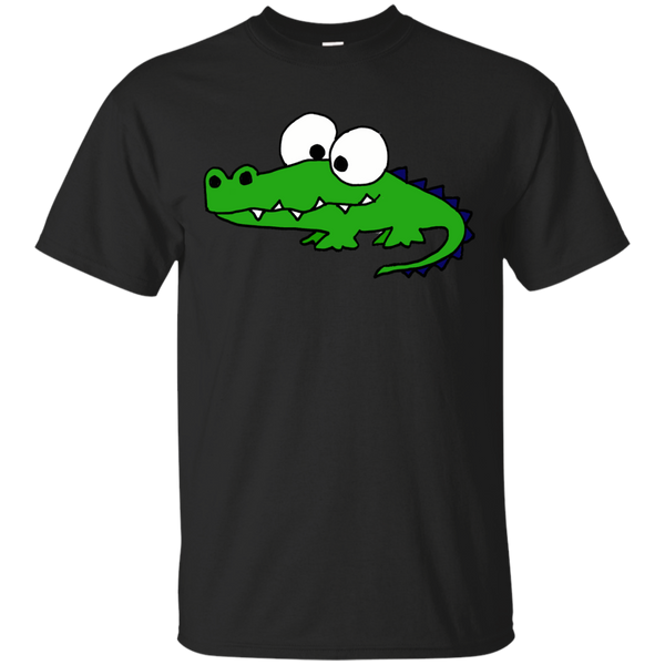 ALLIGATOR - Funky Cute Green Alligator Art T Shirt & Hoodie