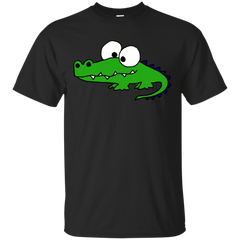 ALLIGATOR - Funky Cute Green Alligator Art T Shirt & Hoodie