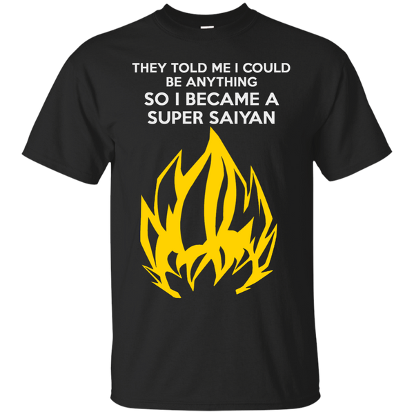 Dragon Ball - I Became a Super Saiyan white version dragonball z T Shirt & Hoodie