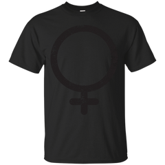LGBT - Distressed FeministWoman Symbol equal rights T Shirt & Hoodie