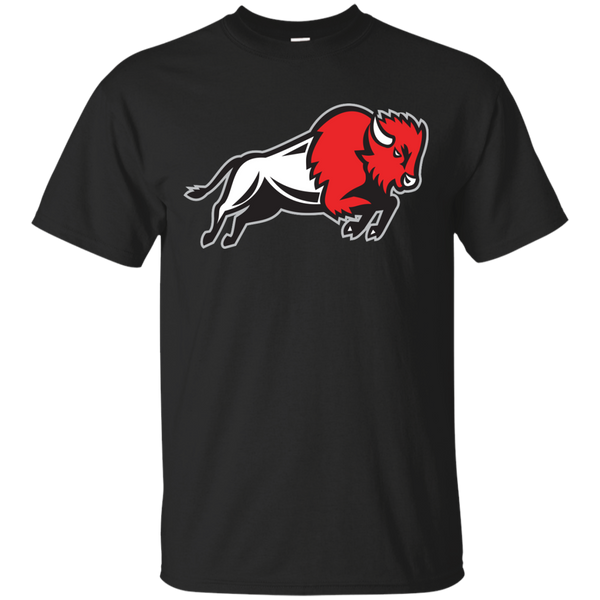 AMERICAN BISON BUFFALO JUMPING RETRO - American Bison Buffalo Jumping Retro T Shirt & Hoodie