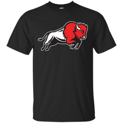 AMERICAN BISON BUFFALO JUMPING RETRO - American Bison Buffalo Jumping Retro T Shirt & Hoodie