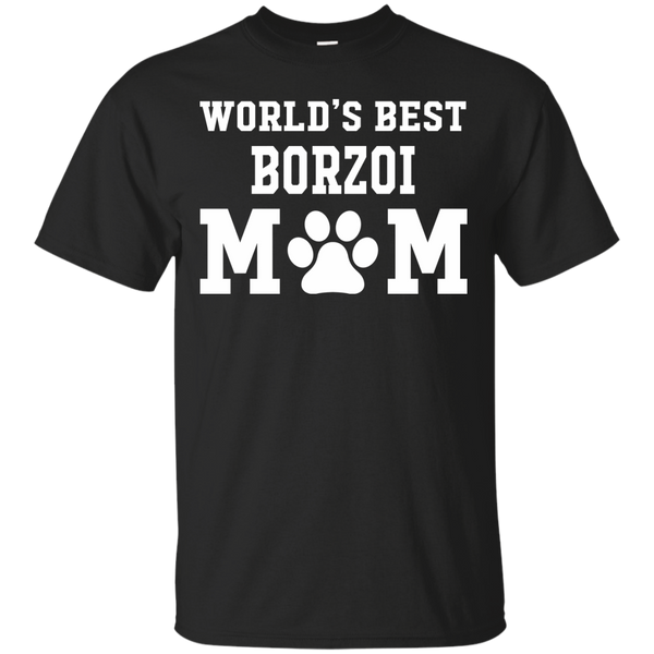 BORZOI MOM DOG - Worlds Best Borzoi Mom Dog T Shirt & Hoodie